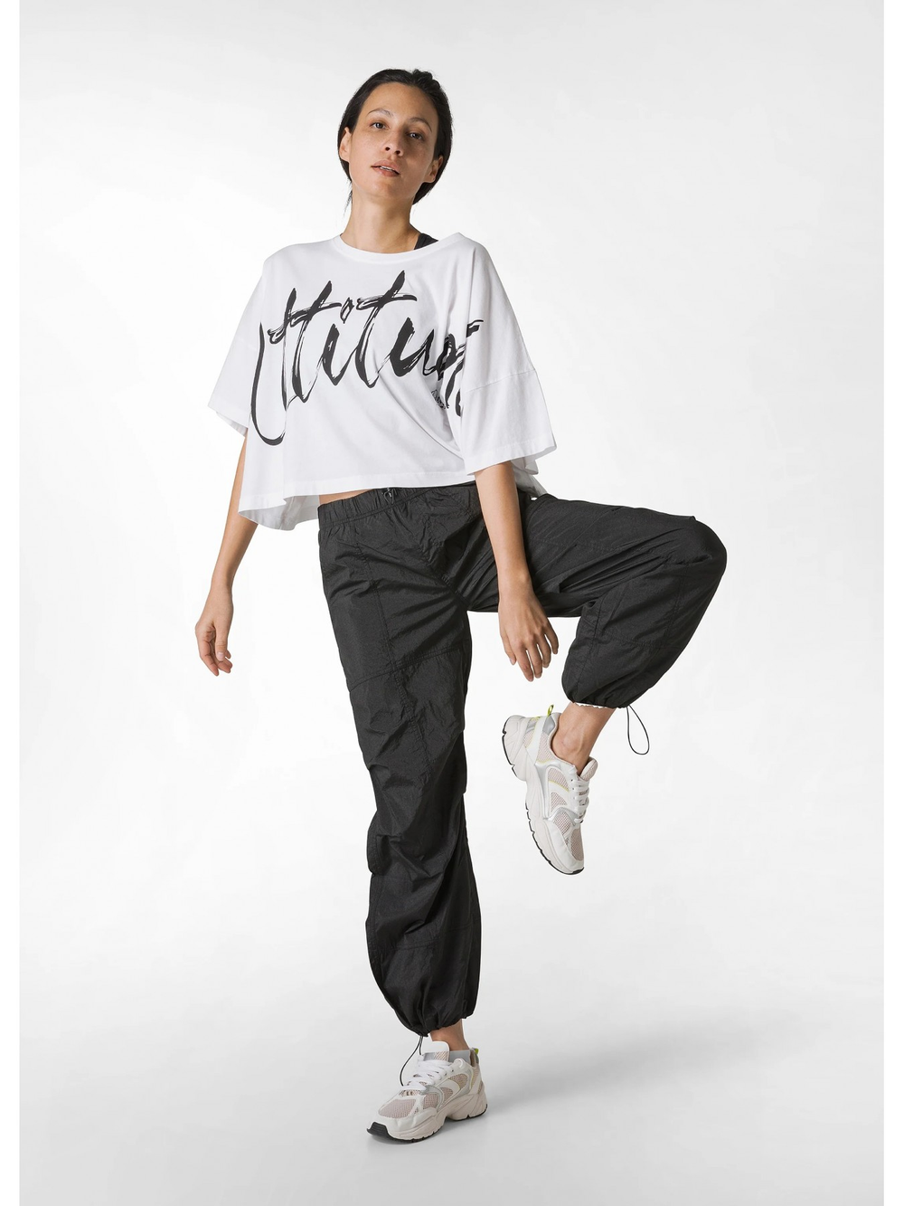 Брюки женские Nylon Balloon Pants DEHA