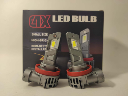 H11 / Комплект светодиодных ламп 4X LED BULB 6000K (2 шт./ комплект)