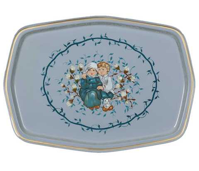 Zhostovo metal tray A18D07042566