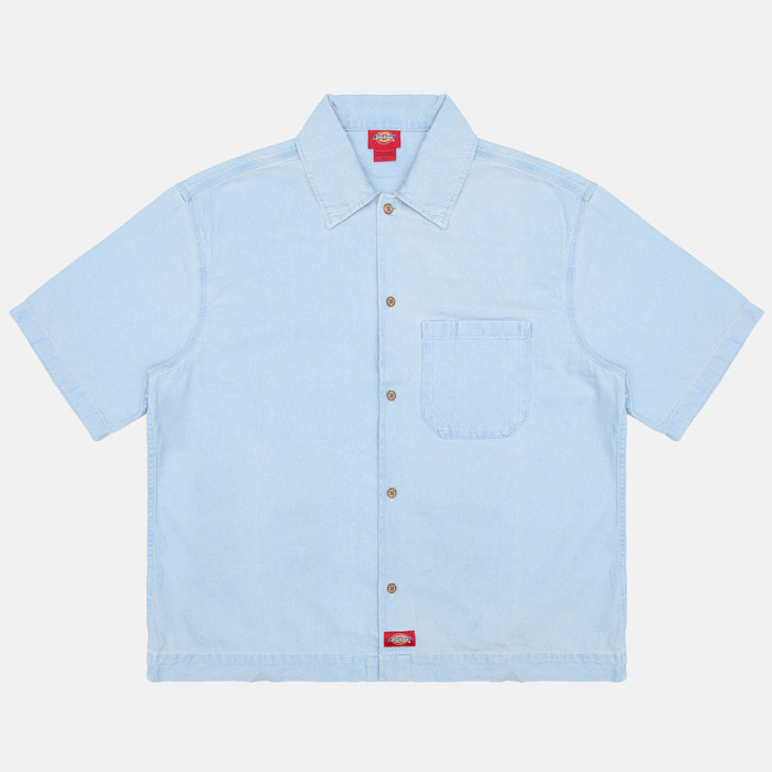Рубашка мужская Dickies Short Sleeve Denim Shirt 