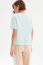 23525 Футболка женская (светло-бирюзовый)