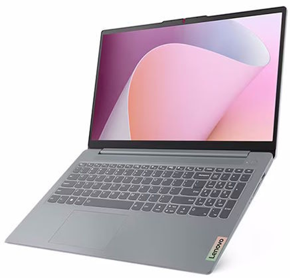 Ноутбук  Lenovo IdeaPad Slim 3 15AMN8 15.6 ", Ryzen 3, 8 Гб RAM, 512 Гб SSD, Radeon 610M, Серый