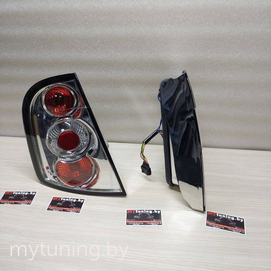 Задние фонари chrome для Skoda Fabia I