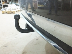 Фаркоп для Mercedes M, GL, GLS, GLE 2005-2019 Тип шара: A. Нагрузки: 3500/140 кг, MB 07