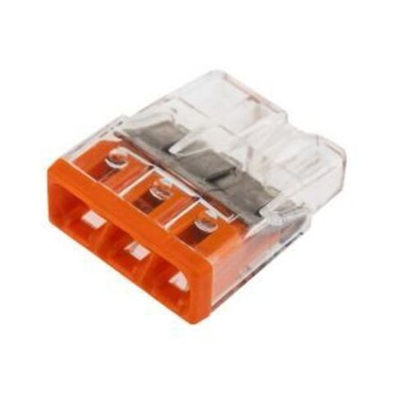 2273-203 Экcпресс-клемма, 3-проводная до 2,5 мм², (5 шт/уп)  WAGO