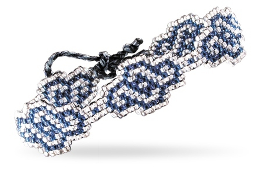 "Браслет.Синяя ночь"-А-059 набор для бисероплетения