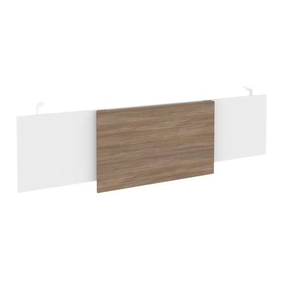 Onix Direct Царга стола руководителя O.M-CSR-5 Белый Бриллиант/Дуб Аризона/Металл Белый 1540*450*54