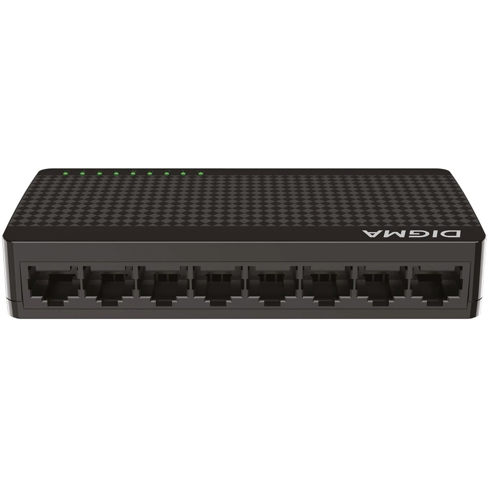 Коммутатор Digma DSW-108GE DSW-108GEV2 Коммутатор (L2) 8х1Гбит / с неуправляемый