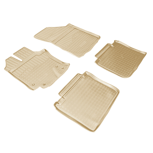 Ковры в салон Norplast/Unidec для Toyota Venza (2013-)Полиуретан,Бежевый, арт.NPA10-C88-830-B