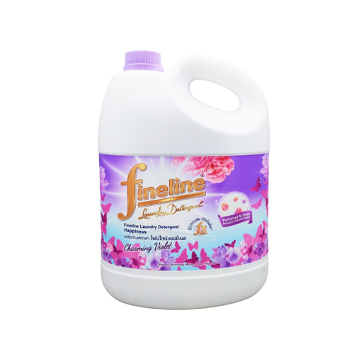 Жидкий концентрированный стиральный порошок для стирки парфюмированный Очаровательная Фиалка CHARMING VIOLET Laundry Detergent Fineline