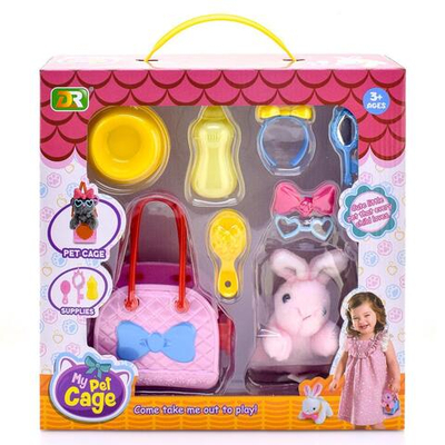 Питомец с аксесс. коробка DR5021