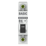 Автоматический выключатель ВА 47-29 1P 6А (B) 4,5кА BASIC