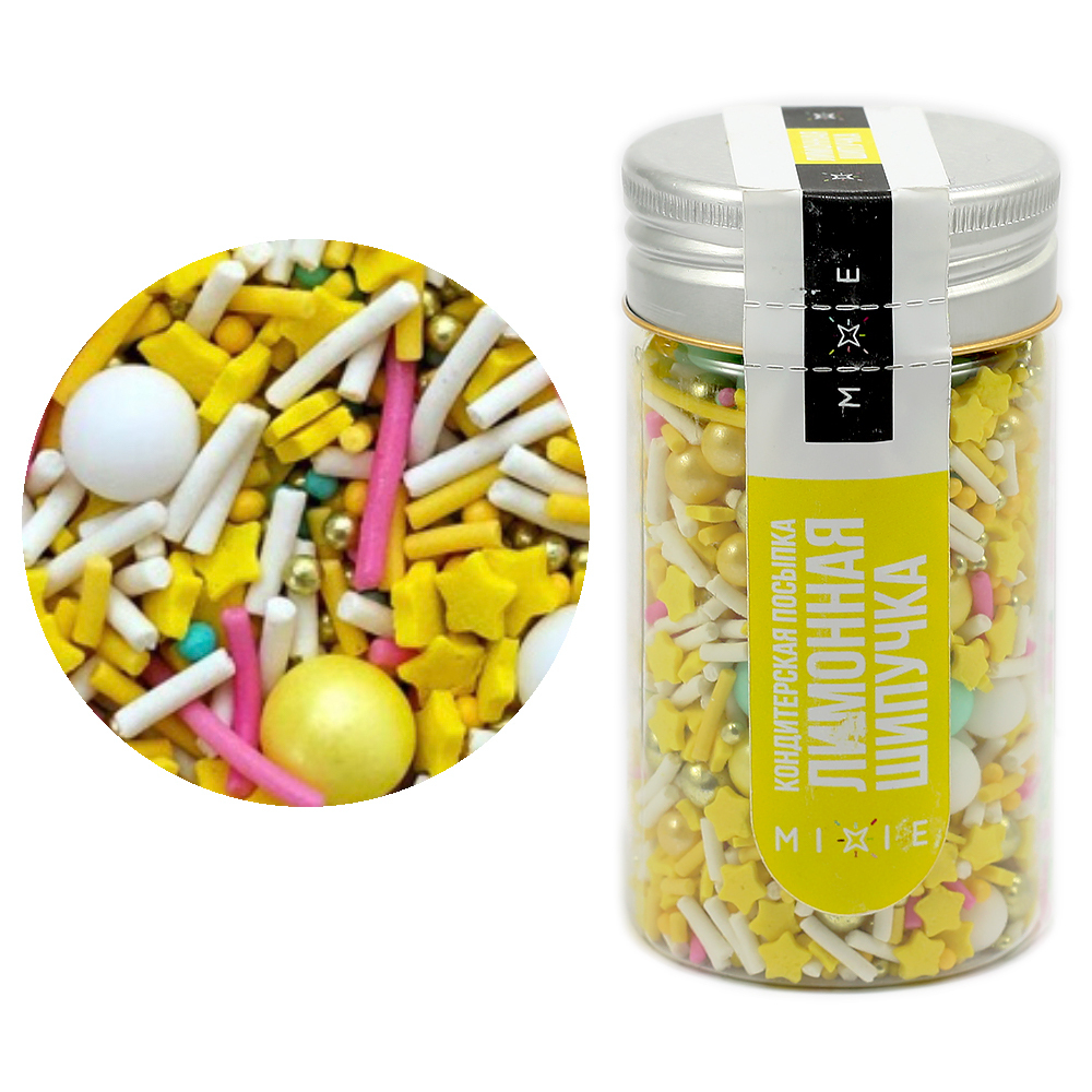 Посыпка MIXIE "Лимонная шипучка", 50г