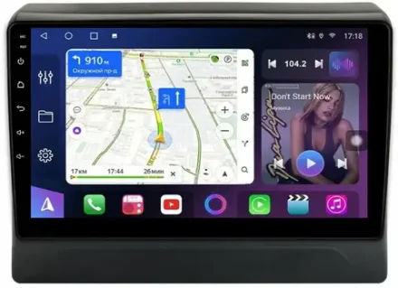 Магнитола для Mitsubishi Delica D5 2019+ - FarCar BM9633 на Android 13, QLED, TS10, 4Гб+32Гб, CarPlay, 4G SIM-слот