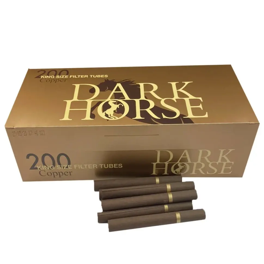 Гильзы сигаретные DARK HORSE "Copper" (Коричневые) 200шт.