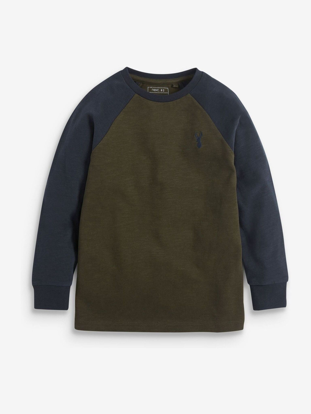 Лонгслив для мальчика Next 921-931, 3 шт., Красный, Оранжевый, Хаки