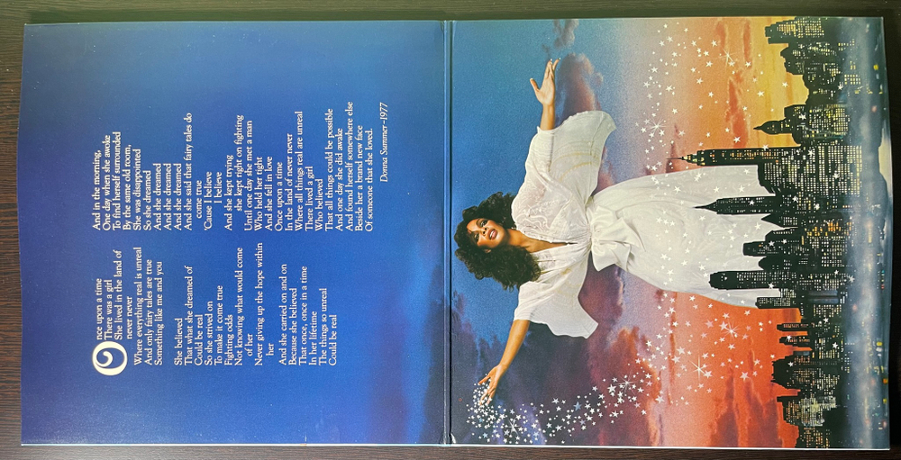 Donna Summer ‎– Once Upon A Time 2LP (Англия 1977г.)