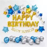 Шар (4"/10 см) Микро-звезда, Серебро 1 шт.