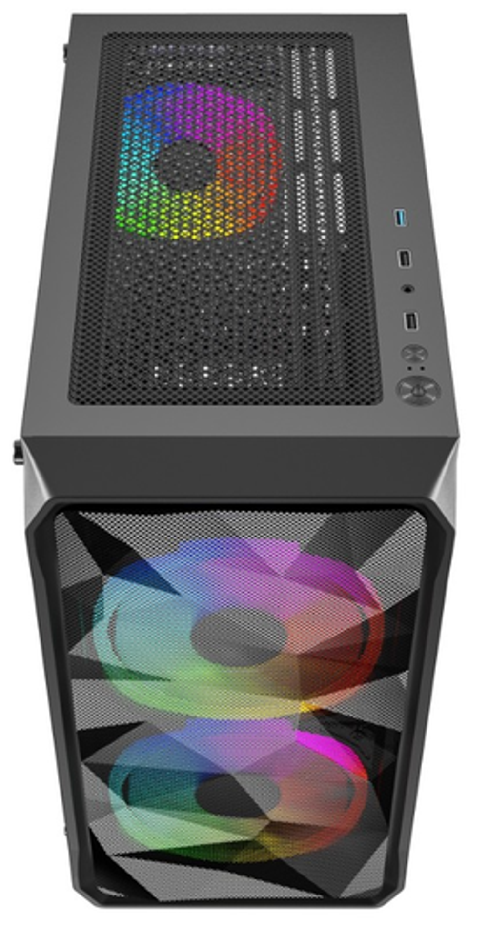 Корпус mATX Powercase Mistral Micro A3B ARGB