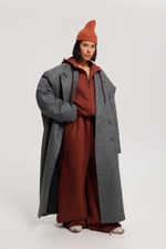 Пальто-пиджак макси