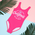 Купальник детский "Пляж", рост 98-104 см, розовый (KAFTAN)