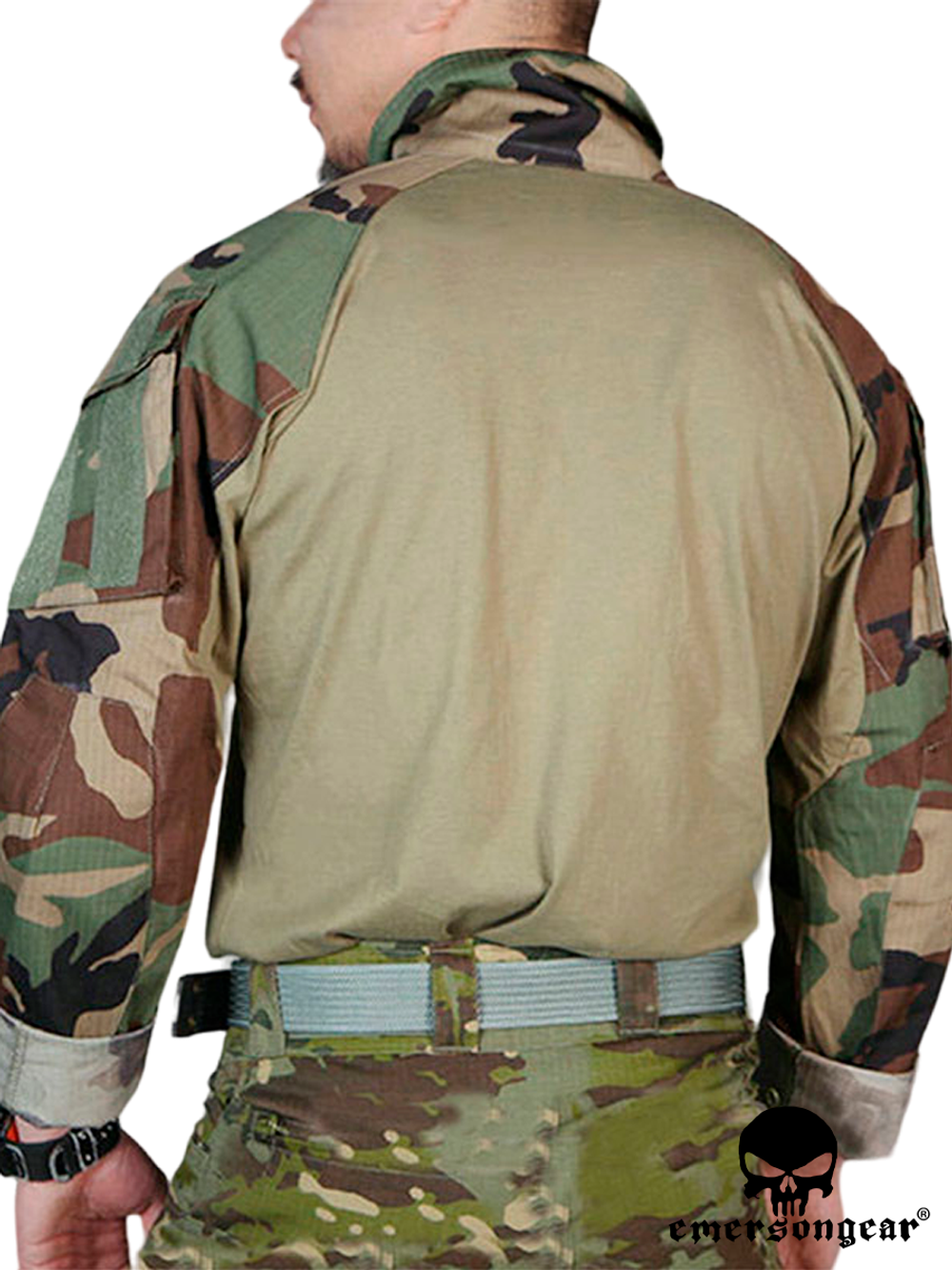 Тактическая рубашка EmersonGear G3 Combat Shirt (EM9278). Вудланд