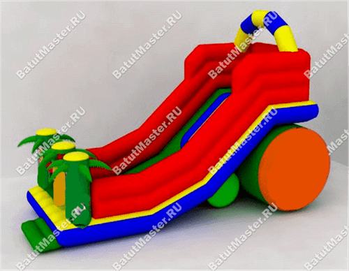 Надувной батут-горка "Прокатись"