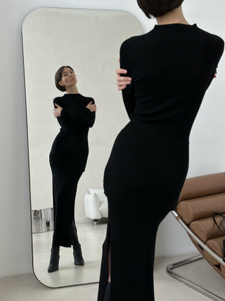 Юбка AMALFI с разрезами, чёрный