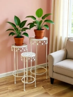 Поставка для цветов напольная металлическая 52 см