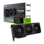 Видеокарта ASUS GeForce RTX5080 PRIME 16GB GDDR7 OC Edition 256bit HDMI 3DP PRIME-RTX5080-O16G