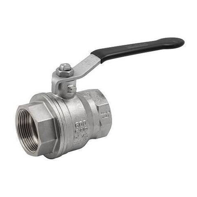 Кран шаровой полнопроходной ELSEN Strong T - 2" (ВР/ВР, PN40, Tmax 150°C, ручка-рычаг черная)