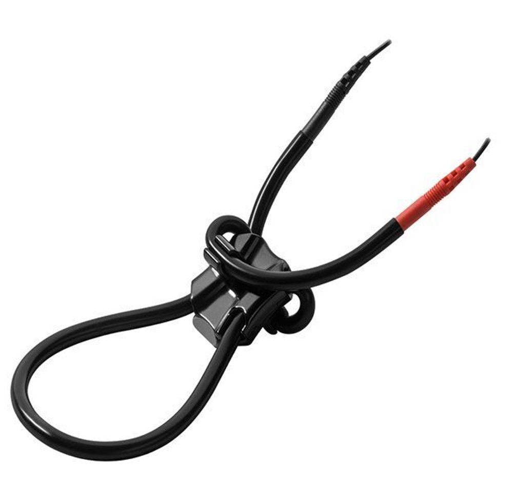 Эрекционное лассо для электростимуляции HEAVENLY HENRY (Цвет: черный)