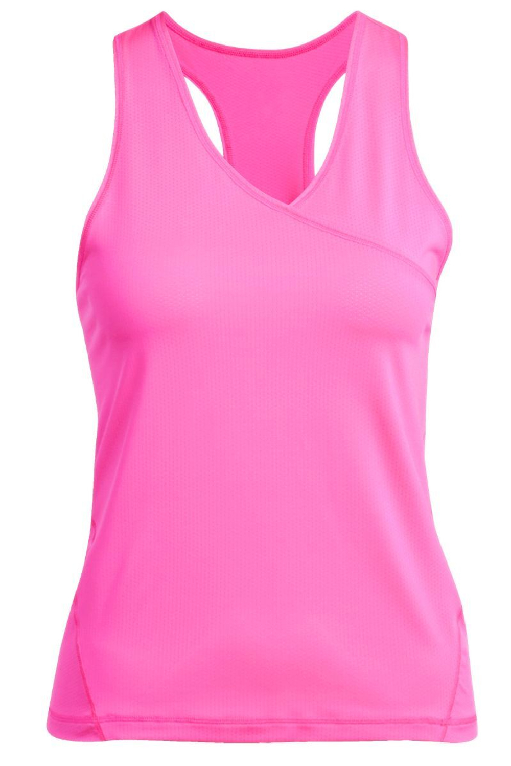 Женский топ теннисный Adidas Club V-Neck Tank - Розовый