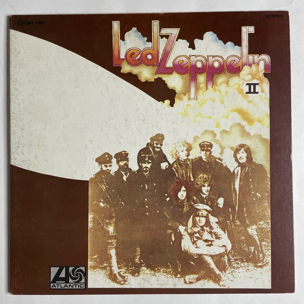 Винтажная виниловая пластинка LP Led Zeppelin II (Japan 1969) (No Obi) 1 Press