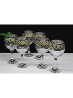 Фужеры для вина 6 штук "Геометрия"