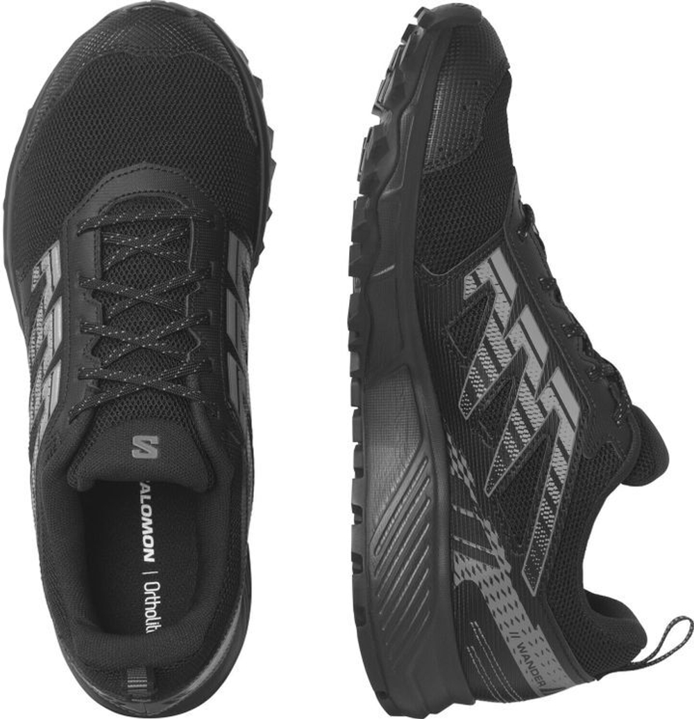 Ботинки Salomon SHOES WANDER Black/Pewter/Frost Gray