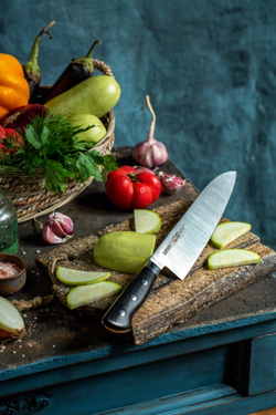 Нож кухонный Гранд Шеф 24см Samura Pro-S