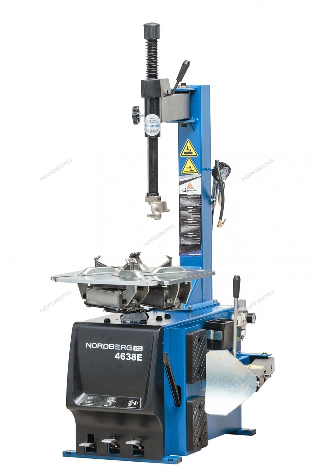 NORDBERG (4638E 380) Станок шиномонтажный полуавтомат, односкоростной, 380 В, синий