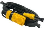 Удлинитель силовой iTOK i-CONNECT-COLOR-SUR-KG-215-3-54-10-YELLOW
