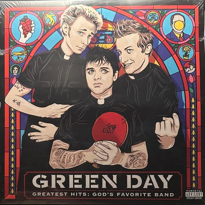 Green Day ‎– Greatest Hits: God's Favorite Band 2LP (Европа 2017г.)