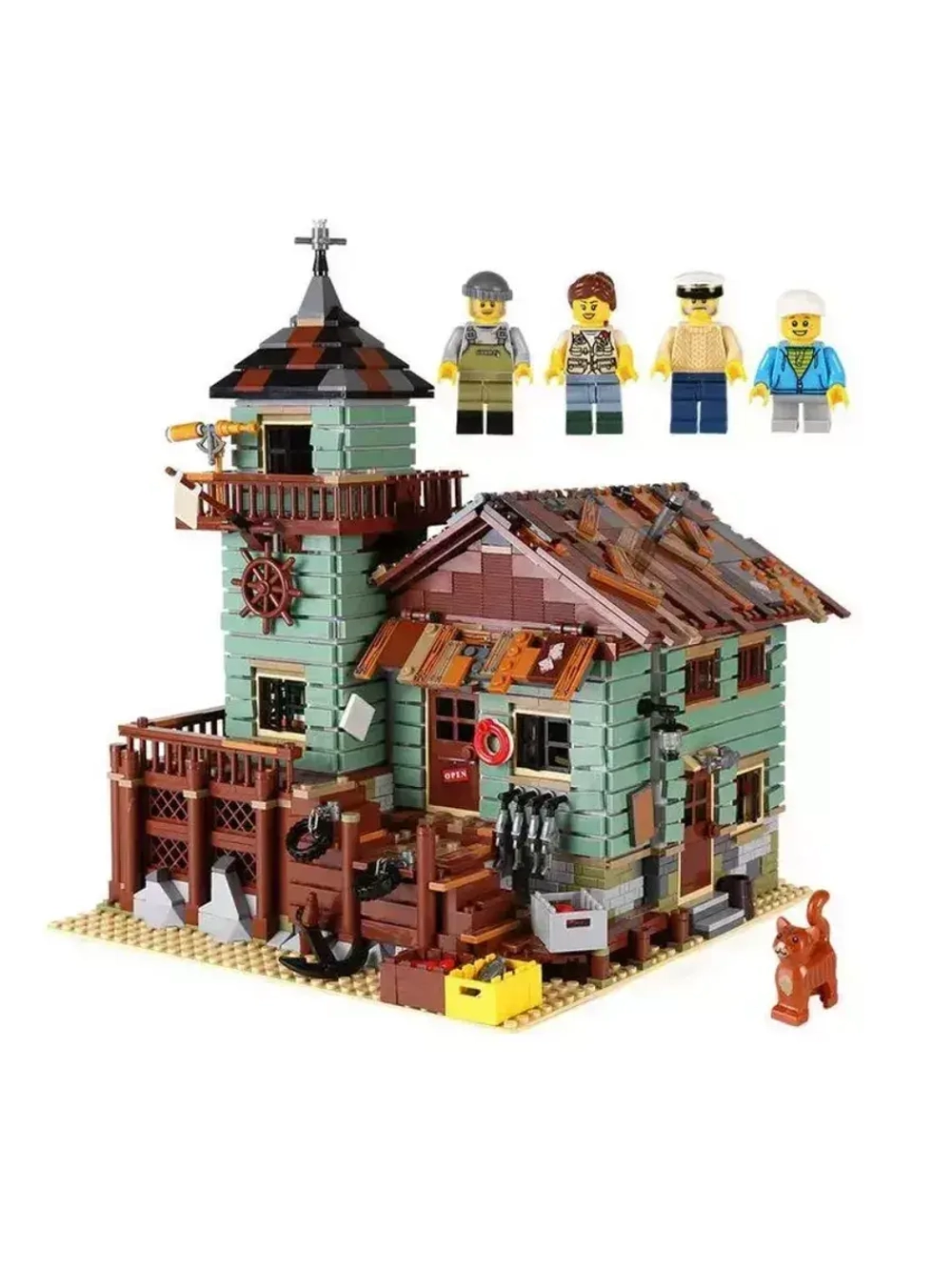 Конструктор Старый рыболовный магазин 2068 деталей