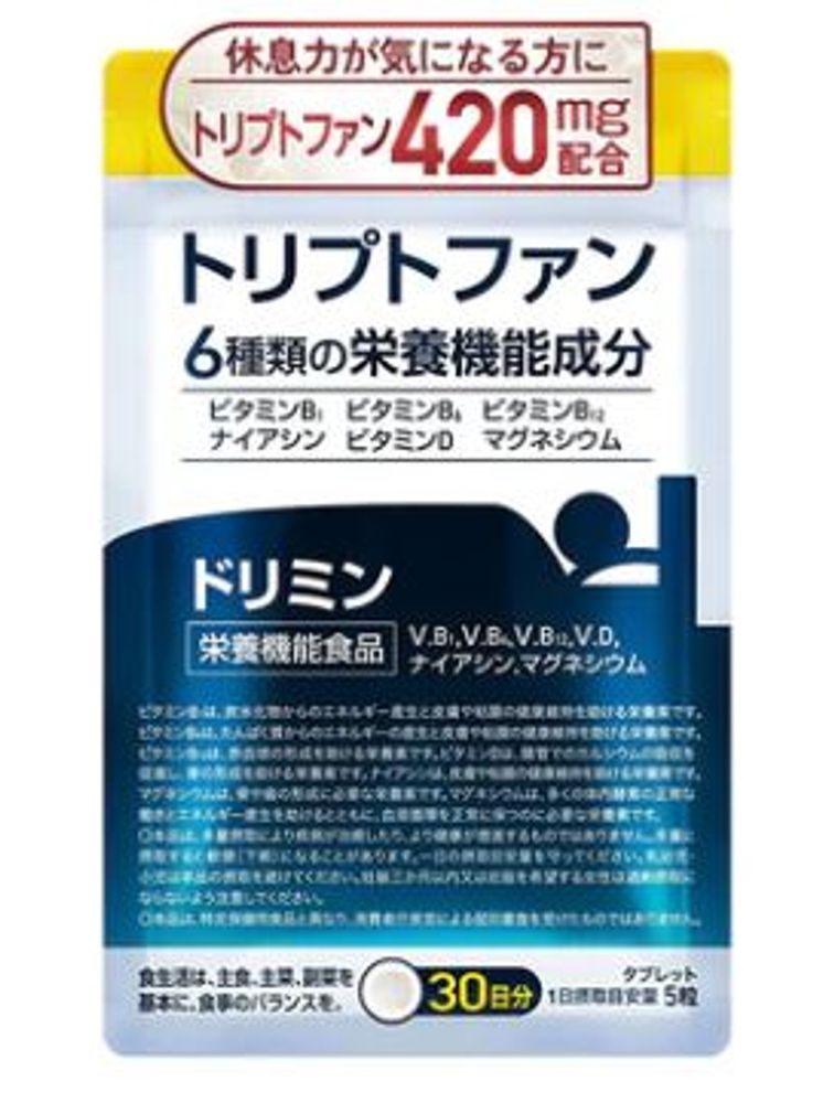 Комплекс Доримин с Триптофан, витамины группы В и D, ниацин и магний