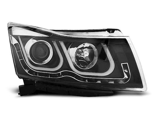 Фары CHEVROLET CRUZE 09-12 TUBE LIGHT BLACK