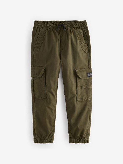 Брюки карго для мальчика Next E66-588, 2 шт., Хаки, Черный