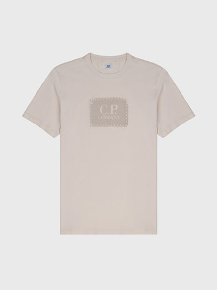 Футболка C.P. Company 30/1 Jersey Label Logo