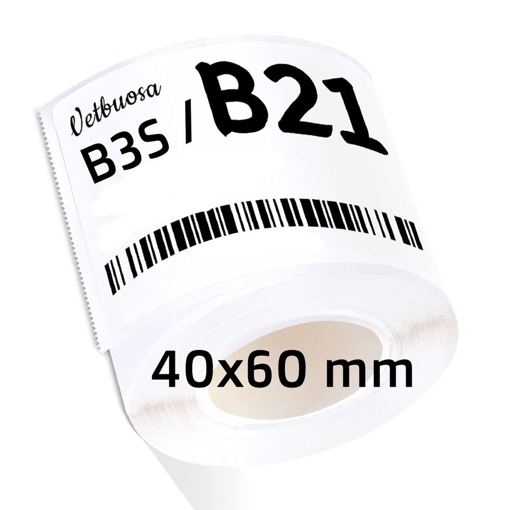 Niimbot Этикетка, T40*60-125WHITE*3Rolls