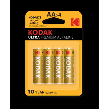 Батарейки Kodak LR6-4BL ULTRA PREMIUM Alkaline [ KAA-4 UD]