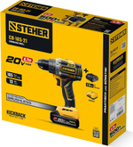 Дрель-шуруповерт аккумуляторная Steher CB-165-21 20 В, 1 АКБ