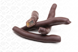 Апельсиновая цедра в темной кондитерской глазури 100г