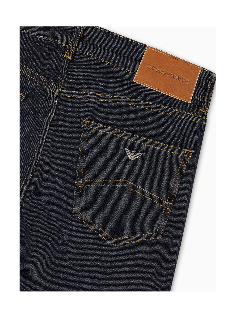 Женские джинсы Emporio Armani J47 Slim Fit из мерсеризованного денима